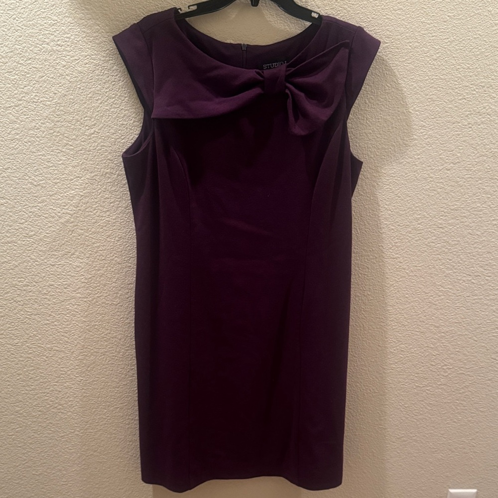 Studio I Purple Mini Dress